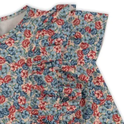 Konges Sløjd Manuca Badebluse Med Flaeser - Rosie Blue*Born Badebukser & Bluser