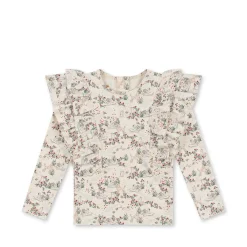 Konges Sløjd Manuca Badebluse Med Flaeser - Mizumi*Born Badebukser & Bluser