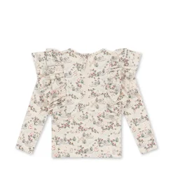 Konges Sløjd Manuca Badebluse Med Flaeser - Mizumi*Born Badebukser & Bluser