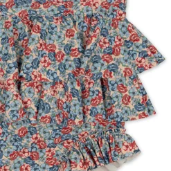 Konges Sløjd Manuca Badedragt Med Flaeser - Rosie Blue*Born Badedragter & Bikinis