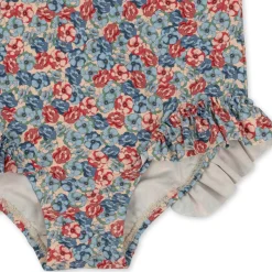Konges Sløjd Manuca Ls Badedragt - Rosie Blue*Born Badedragter & Bikinis