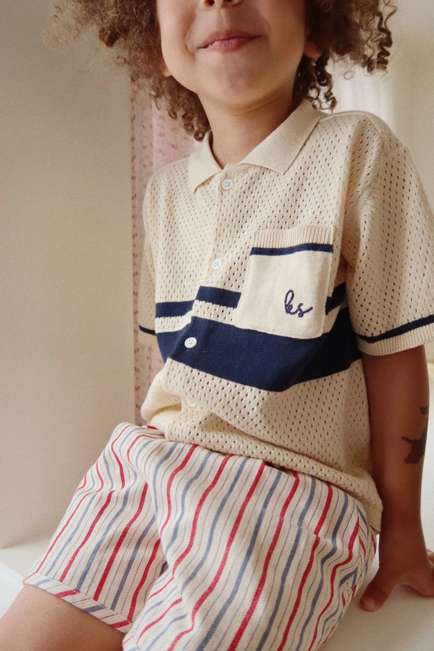 Konges Sløjd Marlon Shorts - Antique Stripe*Born Bukser & Shorts