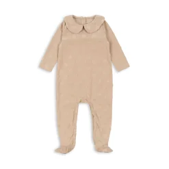Konges Sløjd Miffie Collar Heldragt - Smoke Gray*Born Nattøj