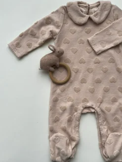Konges Sløjd Miffie Collar Heldragt - Smoke Gray*Born Nattøj