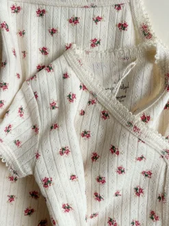 Konges Sløjd Minnie Bodystocking Med Stropper - Bloomie*Born Bodyer