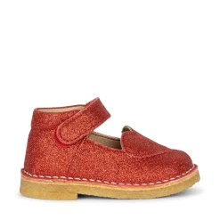 Konges Sløjd Minnie Coeur Glitter Shoes - Christmas Red*Born Sandaler