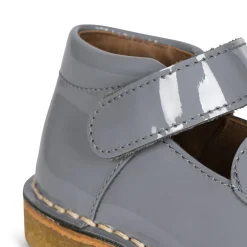 Konges Sløjd Minnie Coeur Patent Shoes - Quarry Blue*Born Sandaler