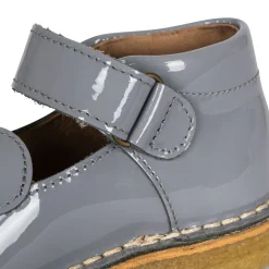 Konges Sløjd Minnie Coeur Patent Shoes - Quarry Blue*Born Sandaler