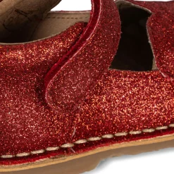Konges Sløjd Minnie Glimmersko Med Hjerte - Christmas Red*Born Sko & Sneakers
