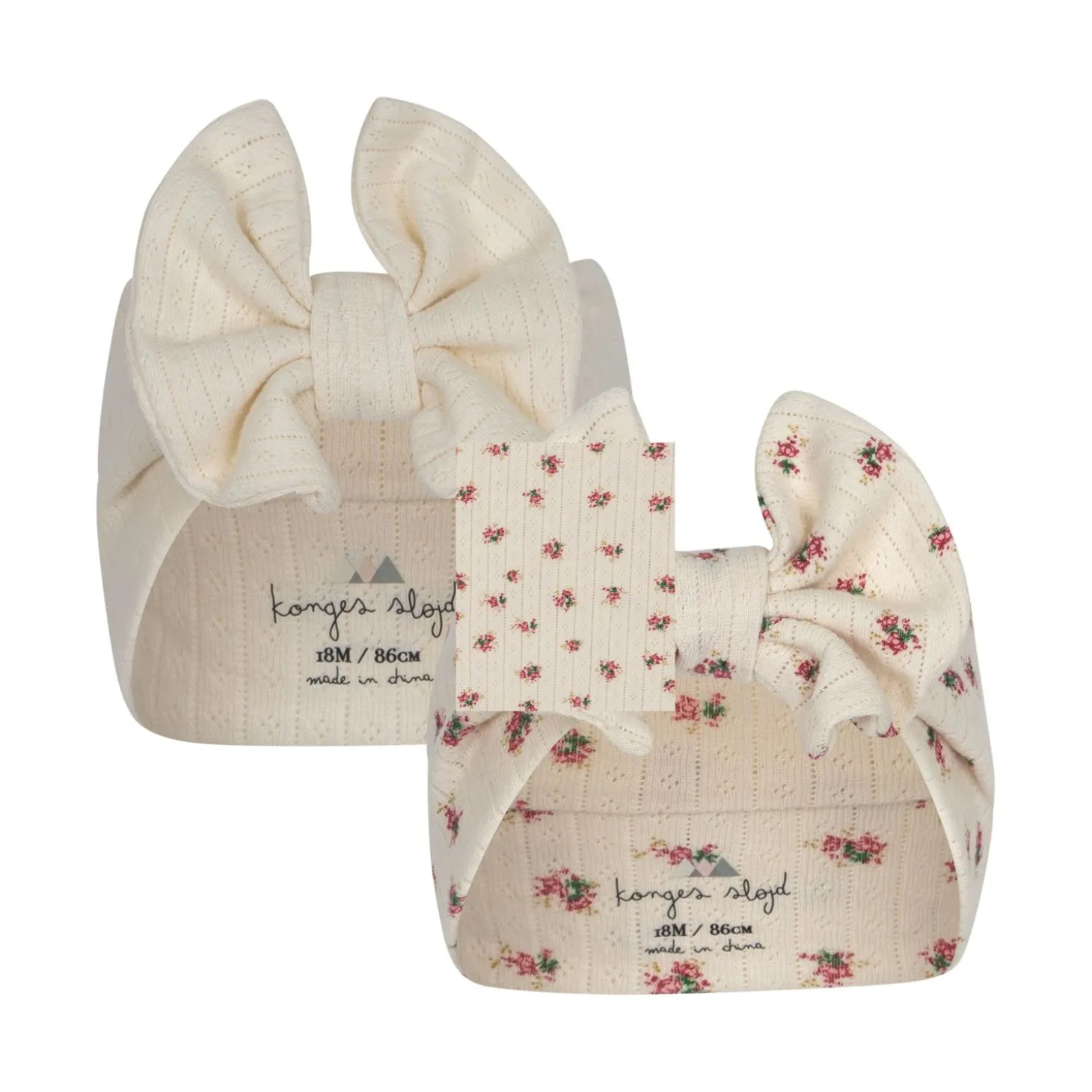 Konges Sløjd Minnie 2-Pak Harband - Bloomie/Antique White*Born Haraccessories