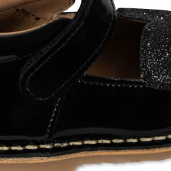 Konges Sløjd Minnie Sko I Lakeret Laeder Med Hjerte - Black*Born Sko & Sneakers