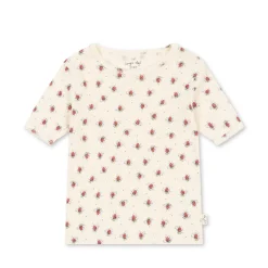 Konges Sløjd Minnie Ss Bluse - Vita Rosa Mini*Born Overdele