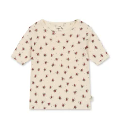 Konges Sløjd Minnie Ss Bluse - Vita Rosa Mini*Born Overdele