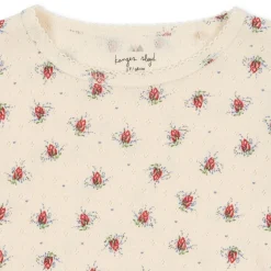 Konges Sløjd Minnie Ss Bluse - Vita Rosa Mini*Born Overdele