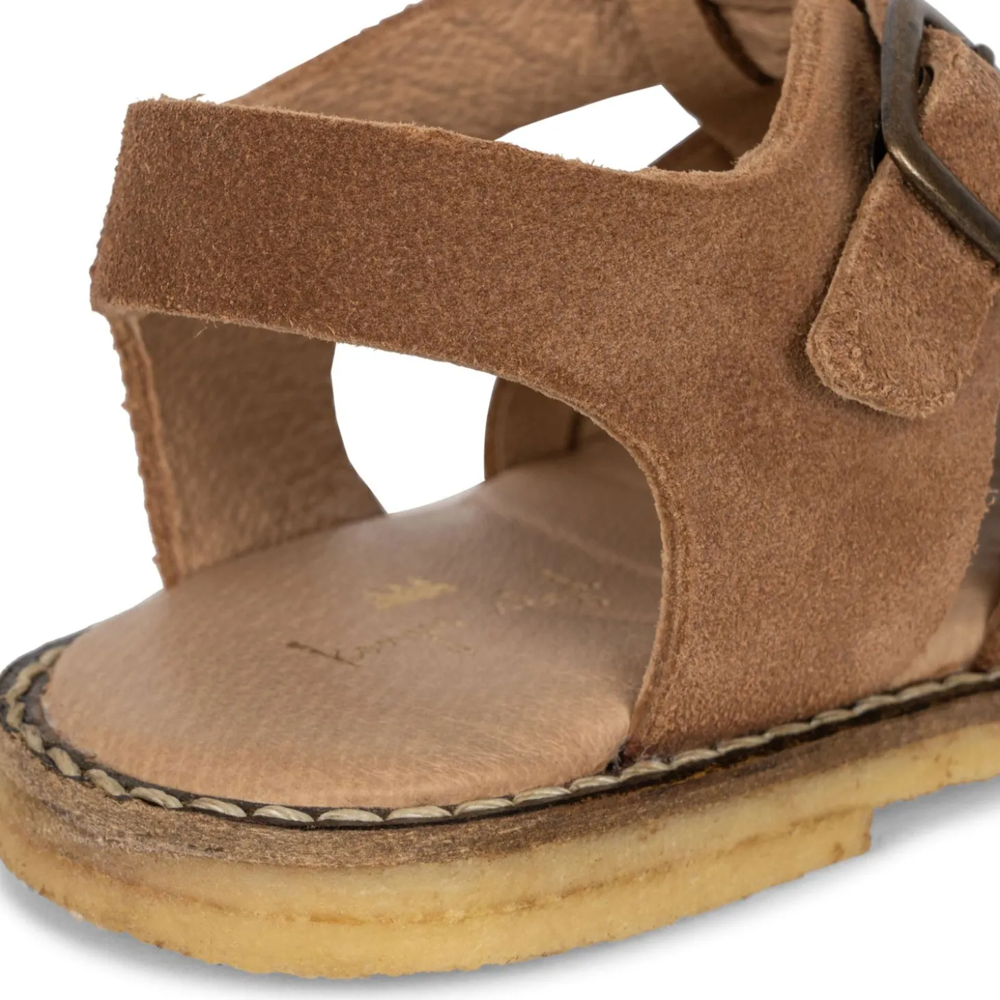 Konges Sløjd Minou Remsandaler I Ruskind - Cognac*Born Sandaler