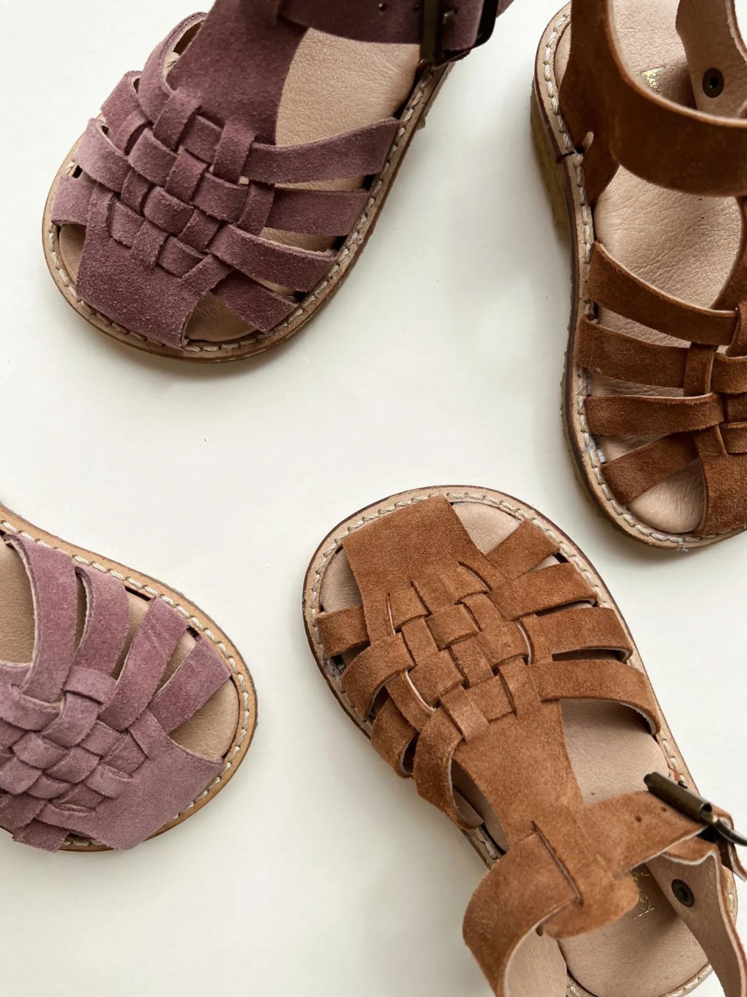 Konges Sløjd Minou Remsandaler I Ruskind - Cognac*Born Sandaler