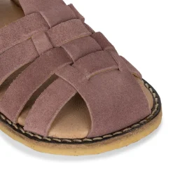 Konges Sløjd Minou Strap Sandals Suede - Brown Rose*Born Sandaler