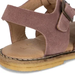 Konges Sløjd Minou Strap Sandals Suede - Brown Rose*Born Sandaler