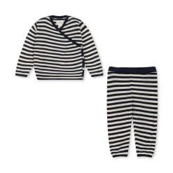 Konges Sløjd Minu Striksaet Gots - Navy Stripe*Born Cardigans