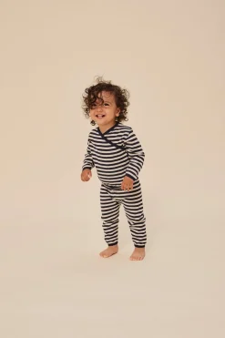 Konges Sløjd Minu Striksaet Gots - Navy Stripe*Born Cardigans