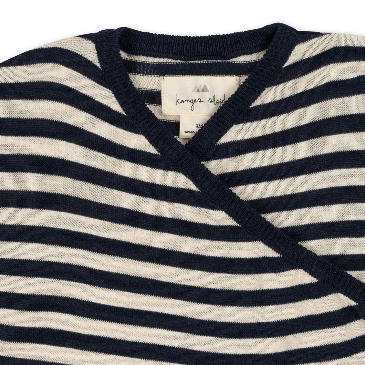 Konges Sløjd Minu Striksaet Gots - Navy Stripe*Born Cardigans