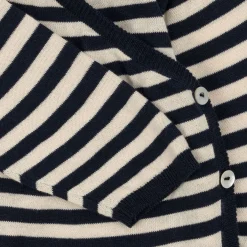 Konges Sløjd Minu Striksaet Gots - Navy Stripe*Born Cardigans