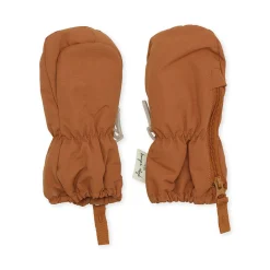Konges Sløjd Nohr Baby Snevanter - Leather Brown*Born Vinter-Accessories