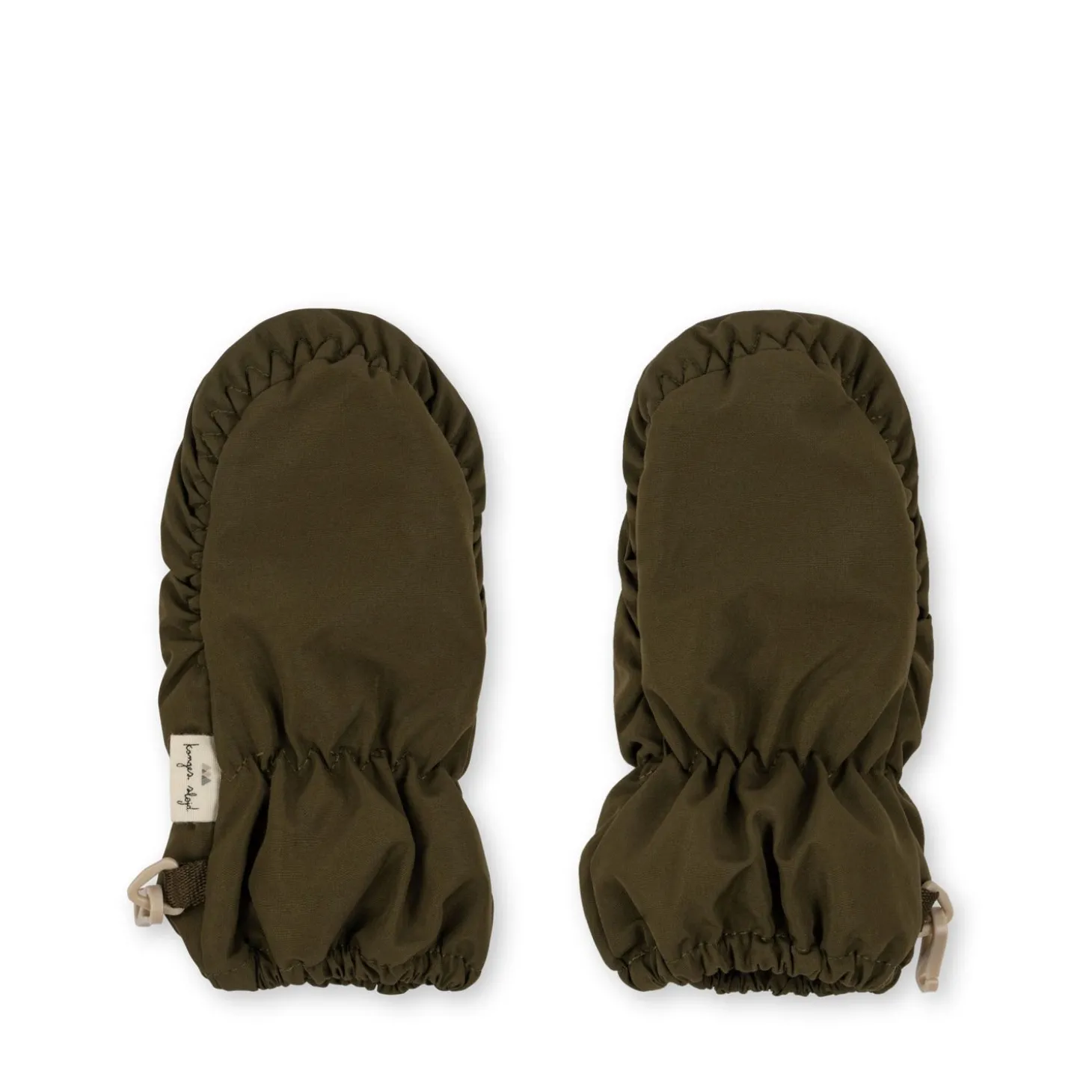 Konges Sløjd Nohr Baby Vanter - Dark Olive*Born Vinter-Accessories
