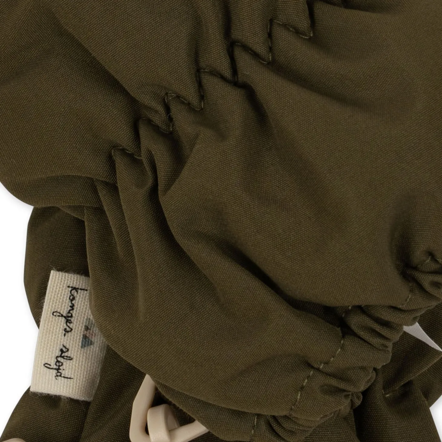Konges Sløjd Nohr Baby Vanter - Dark Olive*Born Vinter-Accessories