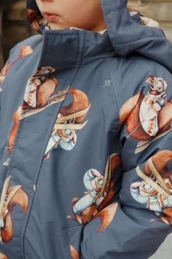 Konges Sløjd Nohr Flyverdragt Print - Val D´Isere Blue*Born Flyverdragter