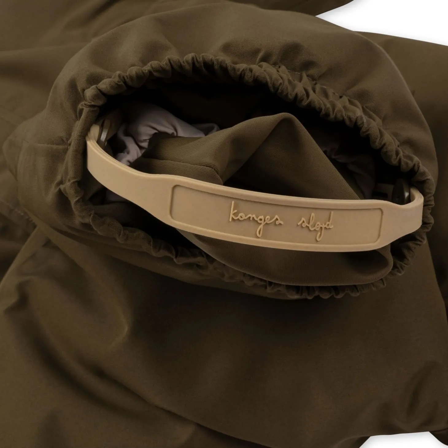 Konges Sløjd Nohr Flyverdragt Solid - Dark Olive*Born Flyverdragter