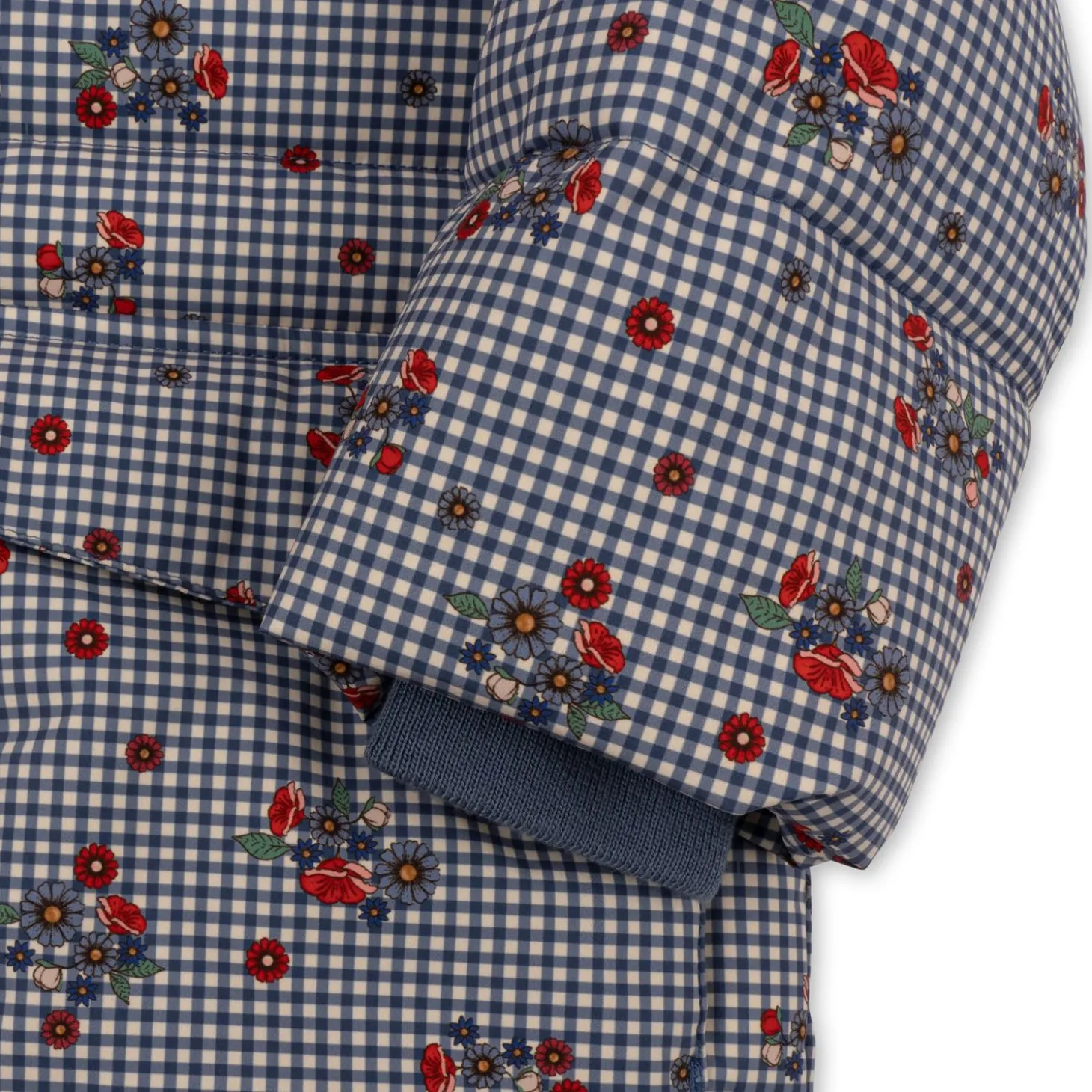 Konges Sløjd Nutti Dunjakke - Blossom Check*Born Jakker