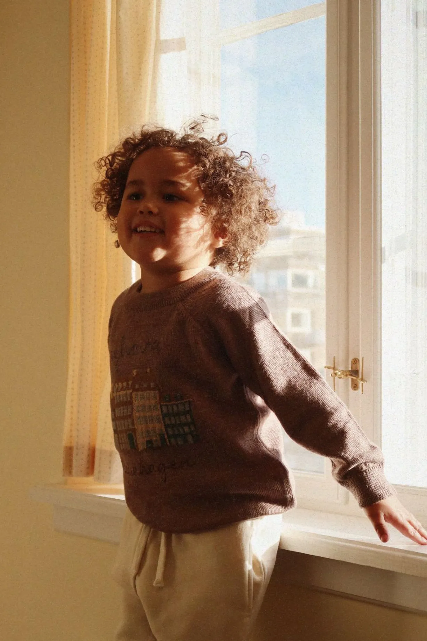 Konges Sløjd Nyhavn Sweatshirt - Brown*Born Overdele