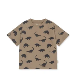 Konges Sløjd Obi T-Shirt - Dino Silhouette*Born Overdele