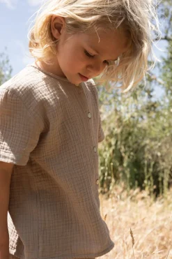 Konges Sløjd Olive Ss Skjorte - Pure Cashmere*Born Overdele