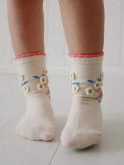 Konges Sløjd 2-Pak Daisy Sokker - Daisy/Mix*Born Sokker & Undertøj