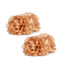 Konges Sløjd 2-Pak Harspaende Med Blomst - Brazilian Sand*Born Haraccessories