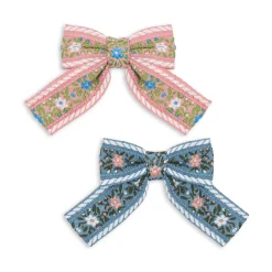 Konges Sløjd 4-Pak Harspaender Med Slojfe - Sorbet*Born Haraccessories