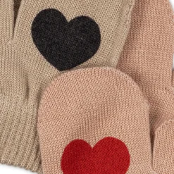 Konges Sløjd 2-Pak Julevanter - Christmas Hearts*Born Vinter-Accessories