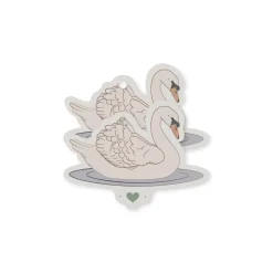 Konges Sløjd 12-Pak Til-Og-Fra-Kort, - Swan* Dekoration & Indretning