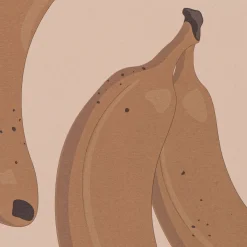 Konges Sløjd Plakat - Let'S Go Bananas* Dekoration & Indretning