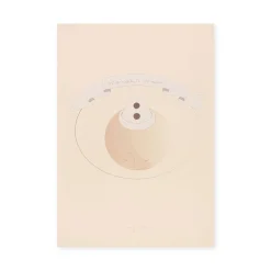 Konges Sløjd Plakat - Monsieur Moon* Dekoration & Indretning