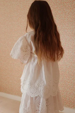 Konges Sløjd Posey Bluse - Optic White*Born Overdele