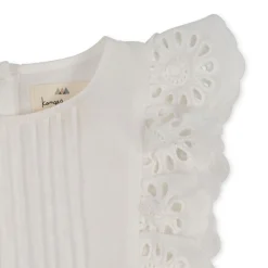 Konges Sløjd Posey Kjole - Optic White*Born Kjoler & Nederdele