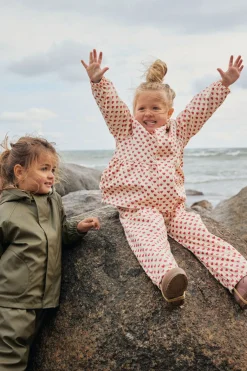 Konges Sløjd Rainy Palme Saet Pige - Coeur Rouge*Born Regntøj
