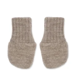 Konges Sløjd Saga Fleece Luffer - Oat Melange*Born Vinter-Accessories