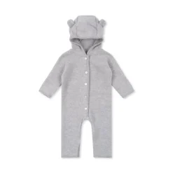 Konges Sløjd Saga Koredragt I Fleece - Grey Melange*Born Koredragter