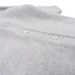Konges Sløjd Saga Koredragt I Fleece - Grey Melange*Born Koredragter