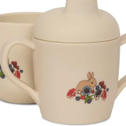 Konges Sløjd Sippy Baby Kop-Saet - Bunny Tokki* Borddaekning