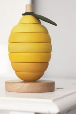 Konges Sløjd Stable Legetøj - Lemon* Pusler & Spil
